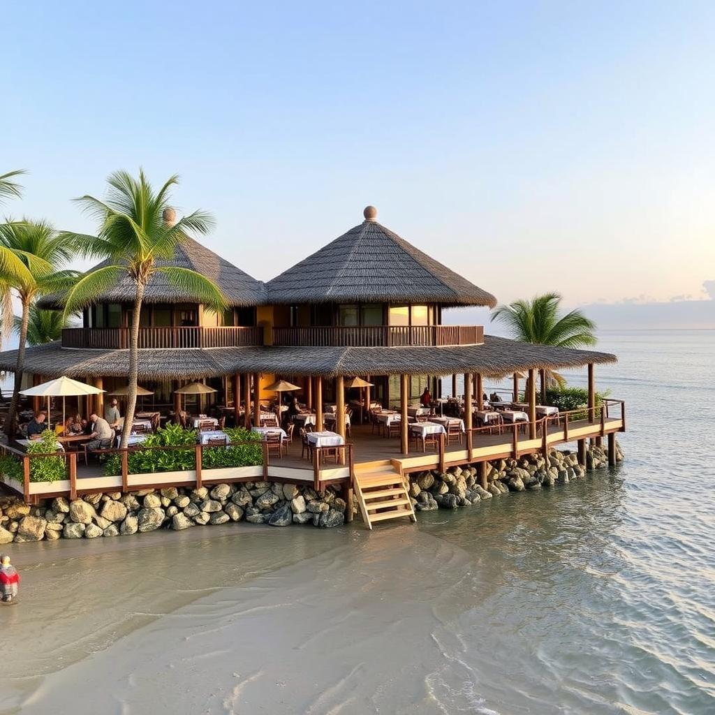 Globe Village Beach view